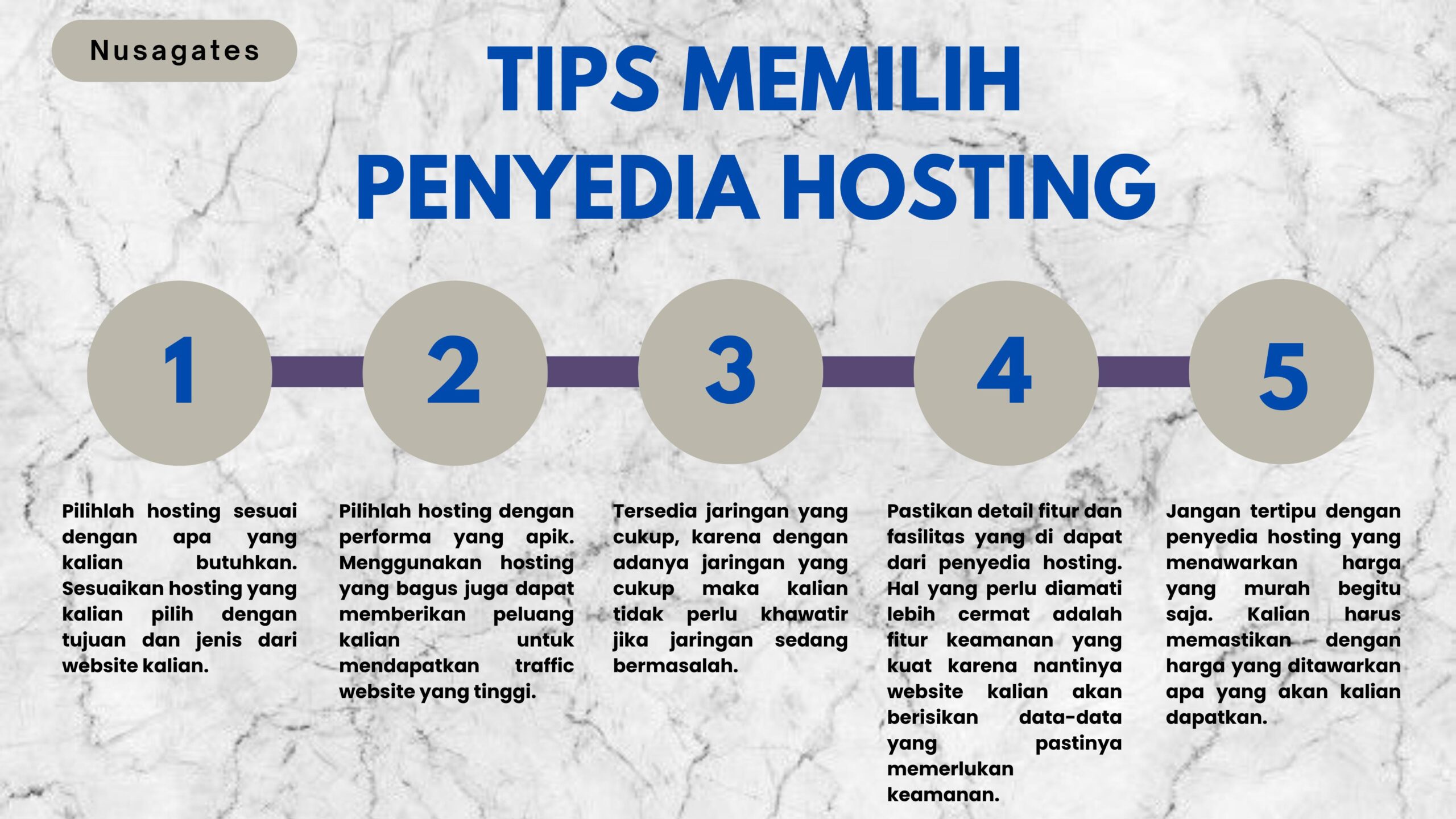Tips Memilih Penyedia Hosting