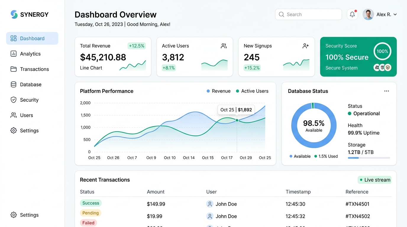 Jasa Pembuatan Website & Sistem Aplikasi Web Kustom | NusaGates - custom software dashboard mockup 1790497849411 Preview Dashboard Sistem Aplikasi Web NusaGates